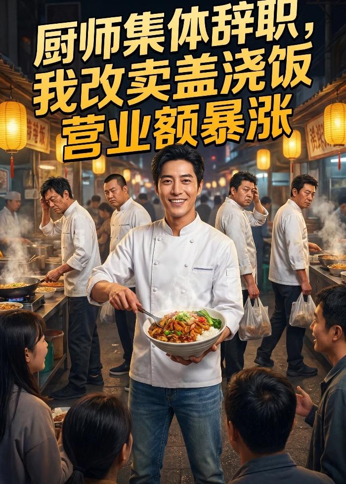 厨师集体辞职，我改卖盖浇饭营业额暴涨(全集)
