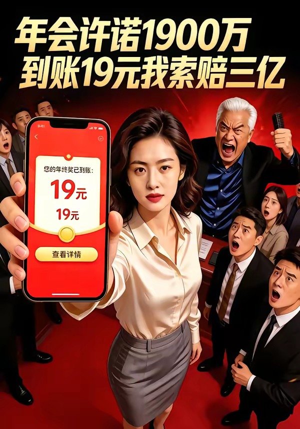 年会许诺1900万，到账19元我索赔三亿(全集)