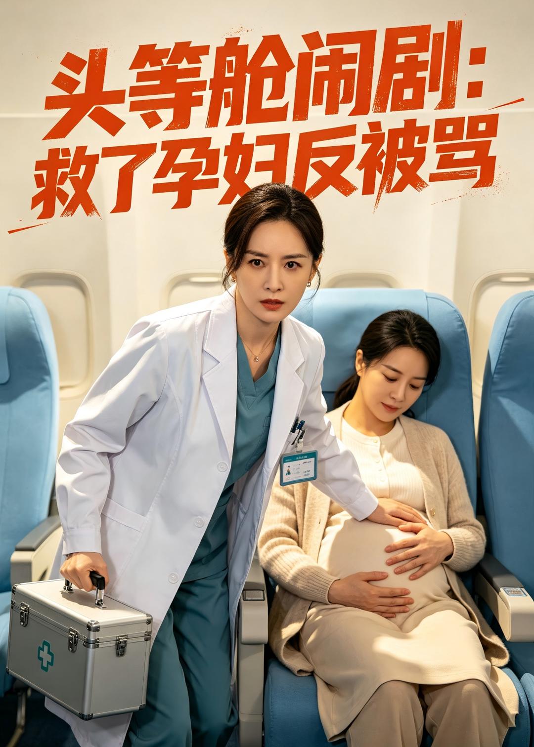 头等舱闹剧：救了孕妇反被骂(全集)