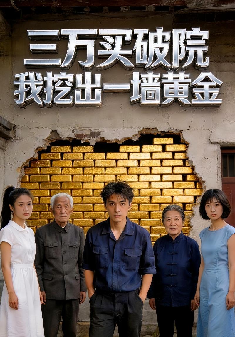 三万买破院，我挖出一墙黄金(全集)