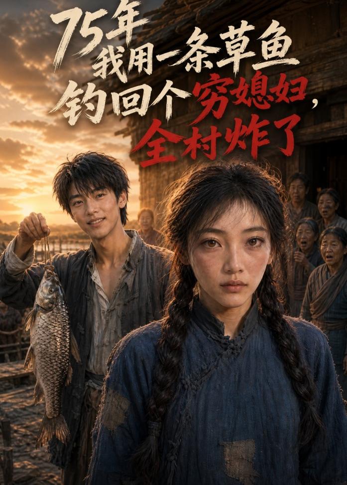 75年我用一条草鱼钓回个穷媳妇，全村炸了(全集)