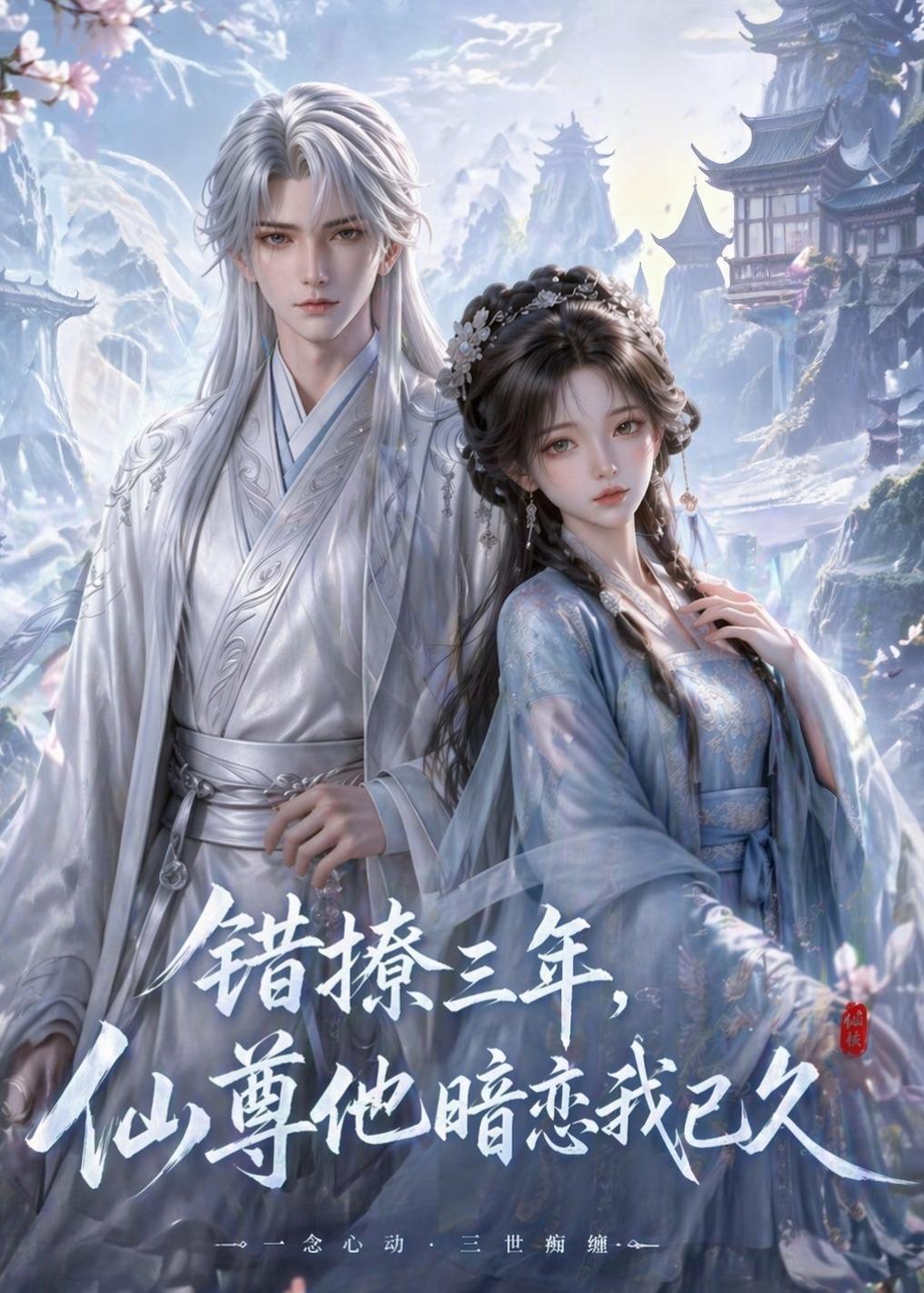 错撩三年，仙尊他暗恋我已久(全集)