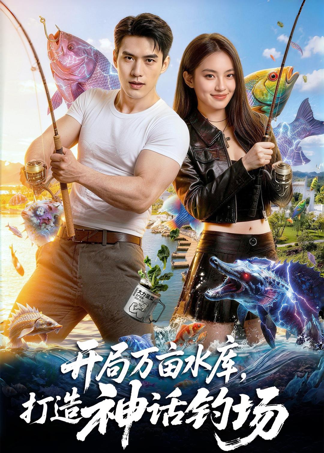 开局万亩水库，打造神话钓场(全集)